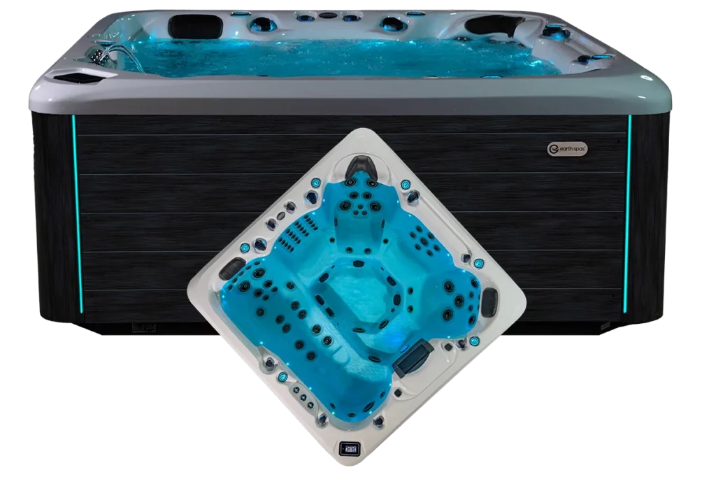 La Societe Kopec Pisciniste A Rennes En Ille Et Vilaine Manche Et Cotes D Armor LED LIGHT EARTH SPAS KERN RIVER